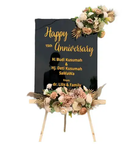 Papan Bunga Akrilik Kratonan