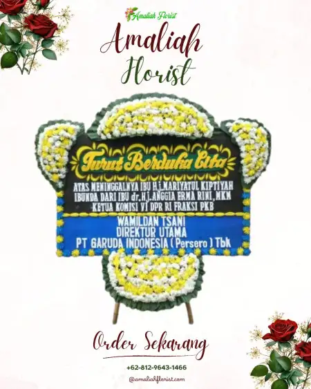 Papan Bunga Duka Kratonan